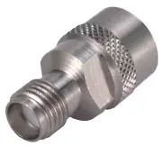 COAXIAL ADAPTER, SMA Quick-mate - SMA, 50 Ohm, plug / jack (male / female)