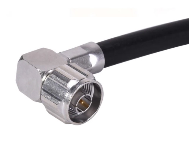 COAXIAL CONNECTOR, N, 50 Ohm, Right angle cable plug (male)